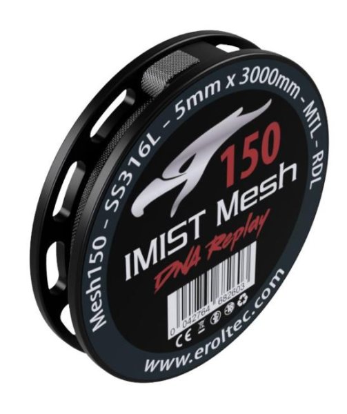 Eroltec - Imist Premium Mesh"150" SS316L V4A- 5x3000mm
