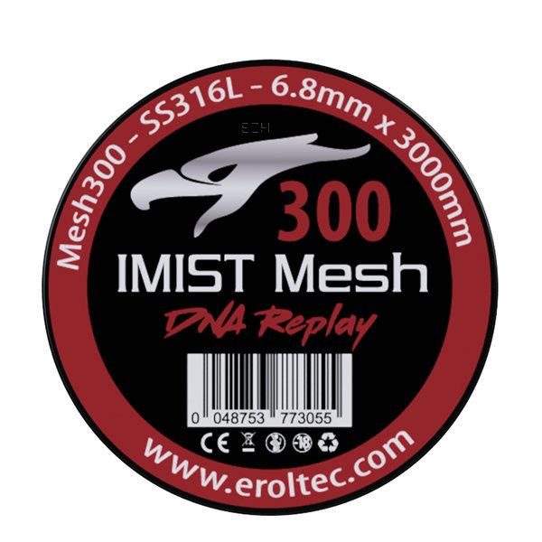 Eroltec - Imist Mesh "300" SS316L - 6,8mm x 3000mm