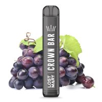 Crown Bar by Al Fakher x Lost Mary - Grape (20mg Einweg...