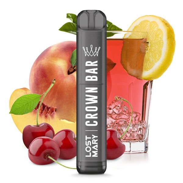 Crown Bar by Al Fakher x Lost Mary - Cherry Peach Lemonade (20mg Einweg E-Zigarette)