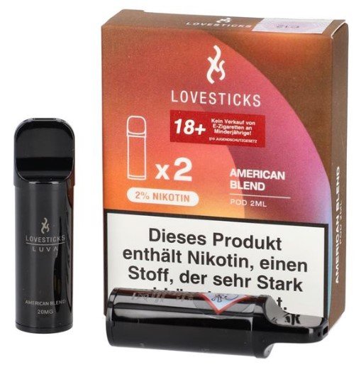 Lovesticks Luva-Pod Duo PackAmerikan Blend