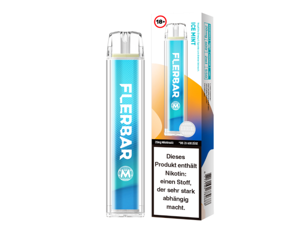 Flerbar - Ice Mint (20mg Einweg E-Zigarette)