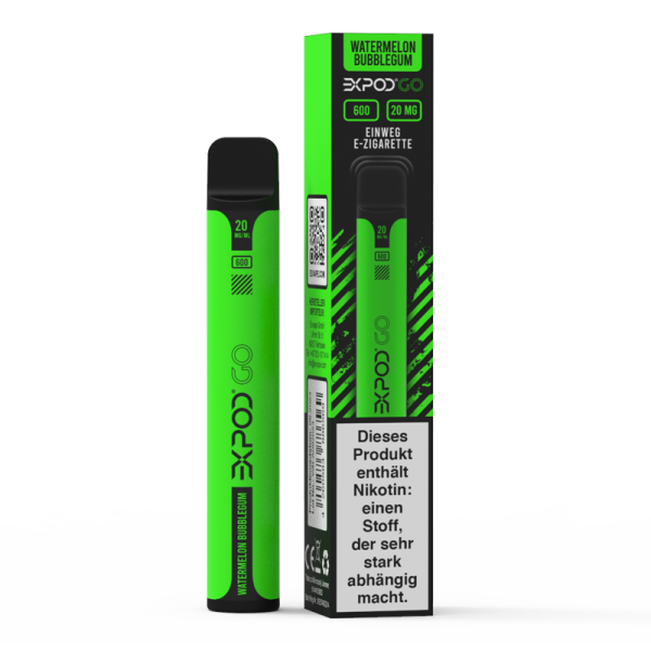 EXVAPE - Expod Go Watermelon Bubblegum (20mg Disposable)