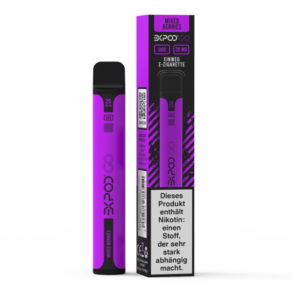 EXVAPE - Expod Go Mixed Berries (20mg Disposable)