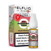 ELFLIQ by Elfbar - Kiwi Passion Fruit Guave 10mg Nikotinsalz Liquid