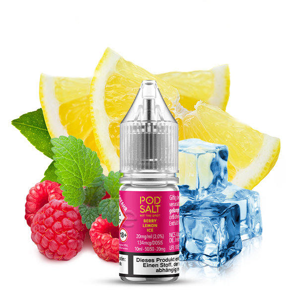 Pod Salt - XTRA Berry Lemon ICE Nikotinsalz 20mg Liquid