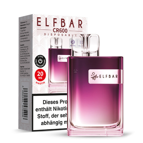 Elfbar - CR600 Strawberry Raspberry Cherry