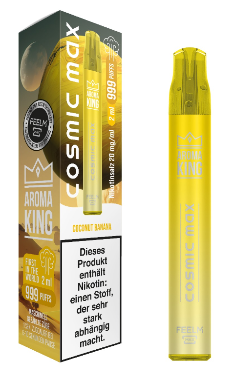 Cosmic Maxx 999 Coconut Banana bei Lumivapelabs, 8,95