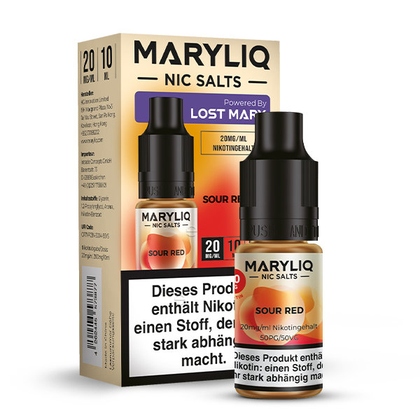 Maryliq by Lost Mary - Sour Red 20mg Nikotinsalz