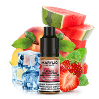 Maryliq by Lost Mary - Peach Strawberry Watermelon Ice...