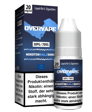 Overvape Nic Salt Shot 70/30 (20mg)