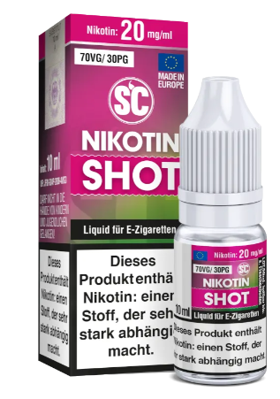 SC Nikotin Shot 70/30 (20mg Nikotin)