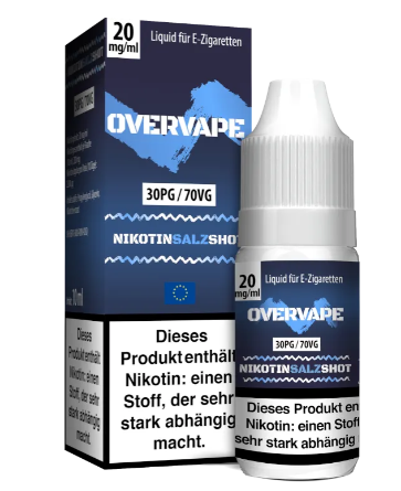 Overvape Nic Salt Shot 50/50 (20mg)