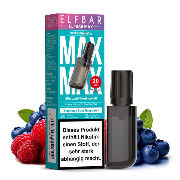Elfbar - Max Pod (Strawberry Ice)