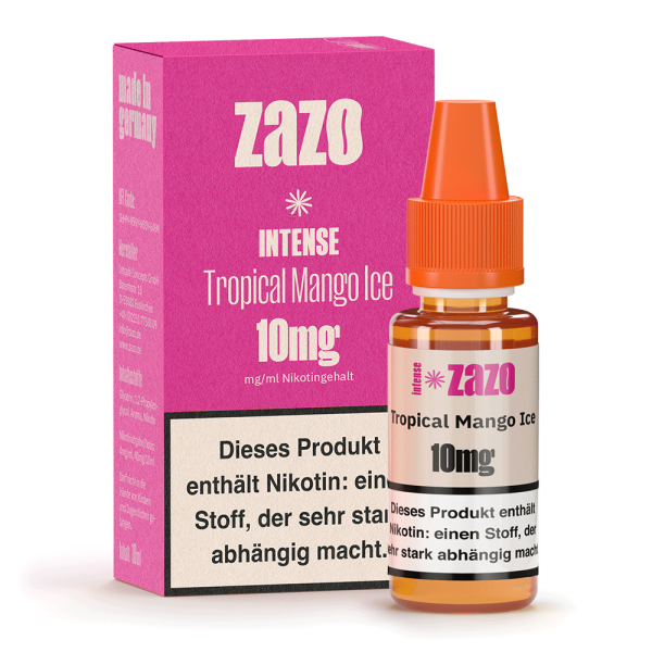 ZAZO INTENSE Tropical Mango Ice Nikotinsalz 10mg