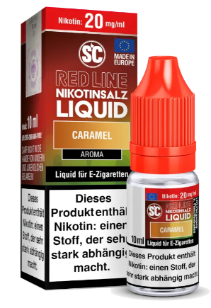 SC - Red Line Caramel 20mg Nicsalt Liquid