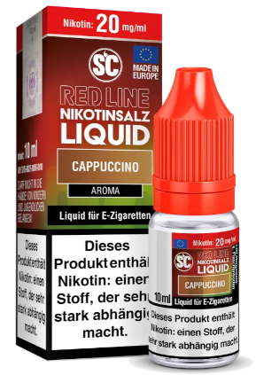 SC - Red Line Cappuccino 20mg Nicsalt Liquid