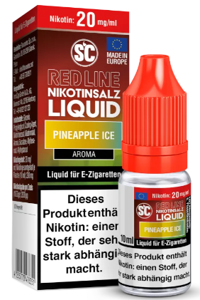 SC - Red Line Pineapple ice 20mg Nicsalt Liquid