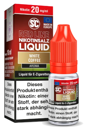 SC - Red Line White Coffee 20mg Nicsalt Liquid
