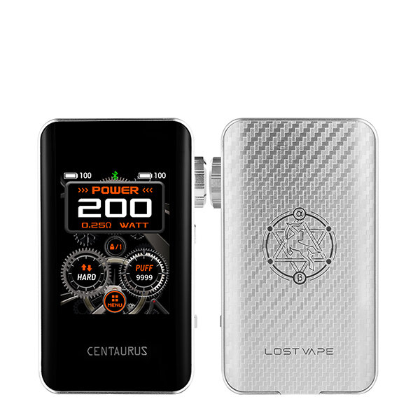 Lost Vape - Centaurus BT200 Silver Carbon