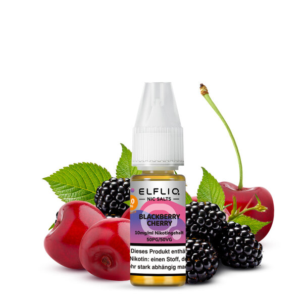 ELFLIQ by Elfbar - Blackberry Cherry 10mg Nikotinsalz Liquid