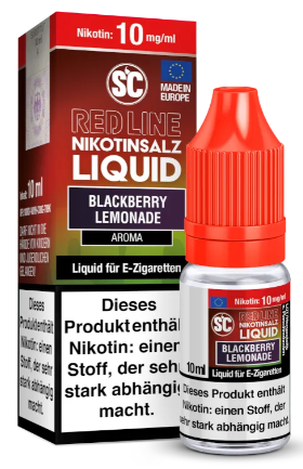 SC - Red Line Blackberry Lemonade 10mg Nicsalt Liquid