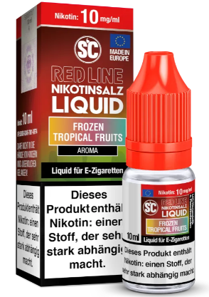 SC - Red Line Frozen Tropical Fruits 10mg Nicsalt Liquid