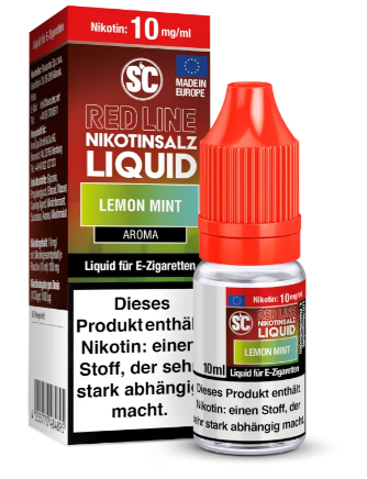 SC - Red Line Lemon Mint 10mg Nicsalt Liquid