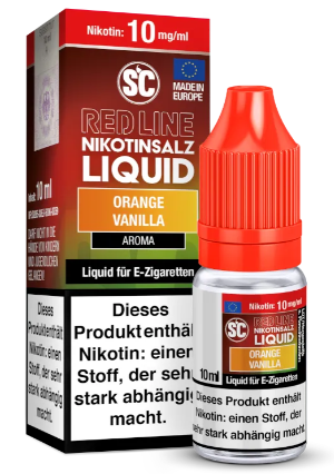 SC - Red Line Orange Vanille 10mg Nicsalt Liquid