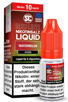 SC - Red Line Watermelon 10mg Nicsalt Liquid