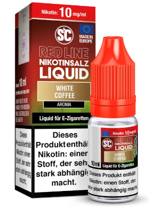 SC - Red Line White Coffee 10mg Nicsalt Liquid
