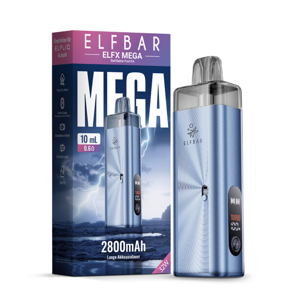 Elfbar - ELFX MEGA (Cyan)
