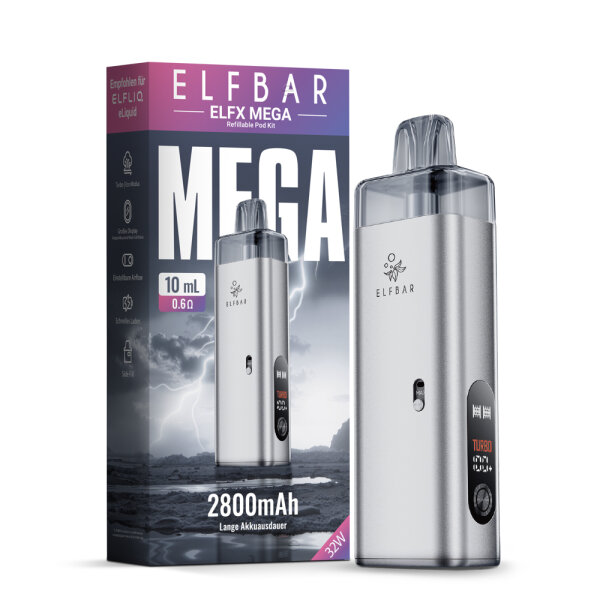 Elfbar - ELFX MEGA (Silver)