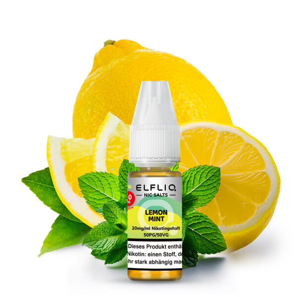 ELFLIQ by Elfbar - Lemon mint 20mg Nikotinsalz Liquid