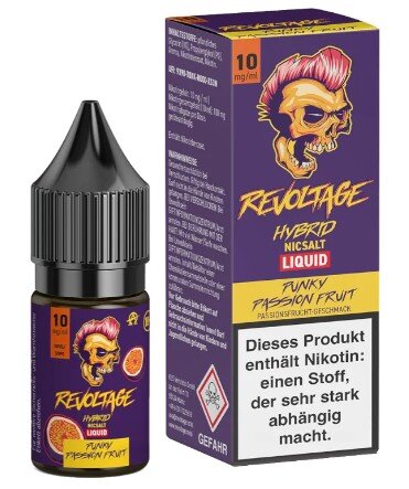 Revoltage - Punky Passionfruit 10ml (10mg)