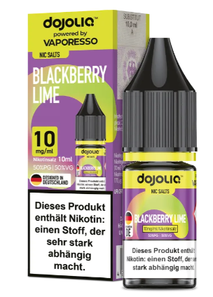 Dojoliq - Blackberry Lime 10mg