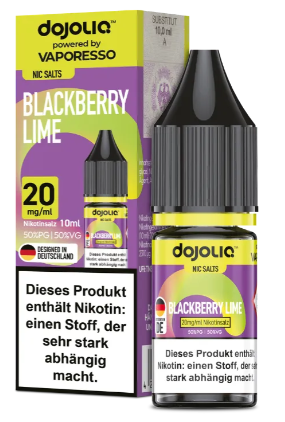Dojoliq - Blackberry Lime 20mg