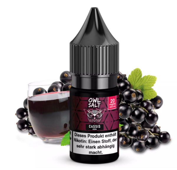 OWL Salt- Cassis (20mg Nikotinsalz Liquid)