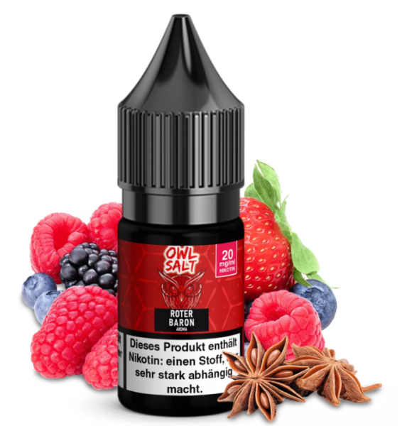 OWL Salt-Roter Baron (10mg Nikotinsalz Liquid)