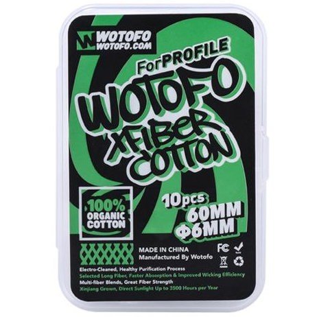 Wotofo - X Fiber Cotton (6mm)