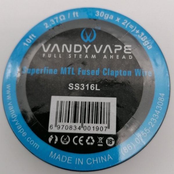 Vandy Vape - SS316L (26 ga)