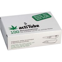 actiTube - 100x Aktivkohlefilter (8mm)