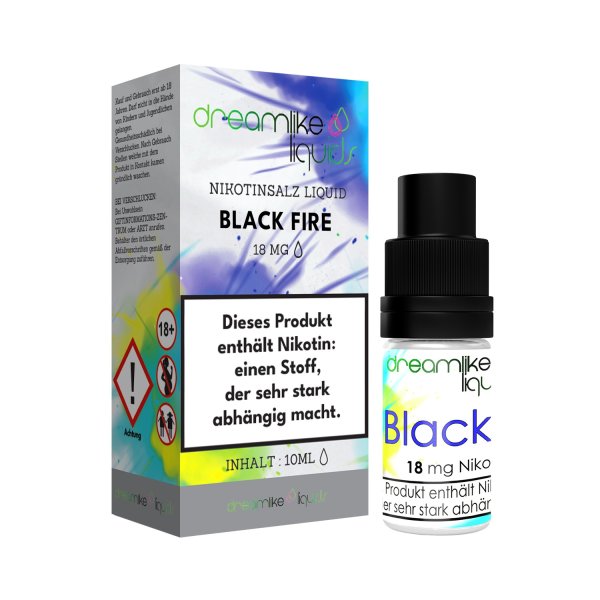 Dreamy NicSalt Black Fire 18mg ST